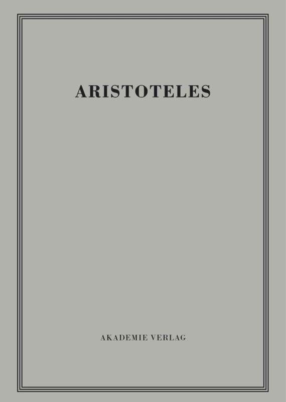 Physikvorlesung - Aristoteles