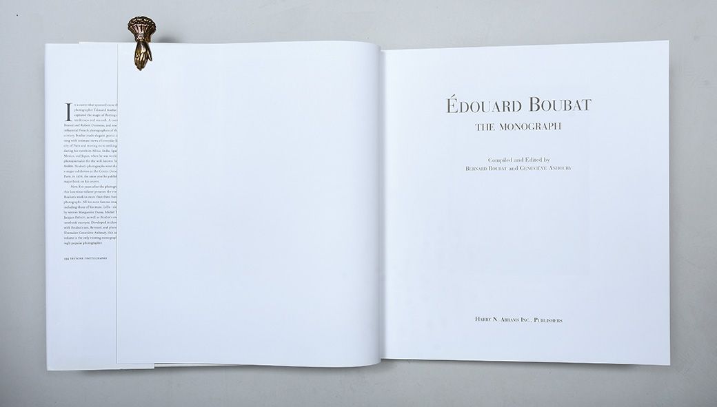 The Monograph. by BOUBAT, Édouard - BOUBAT, Bernard, & Geneviéve ...