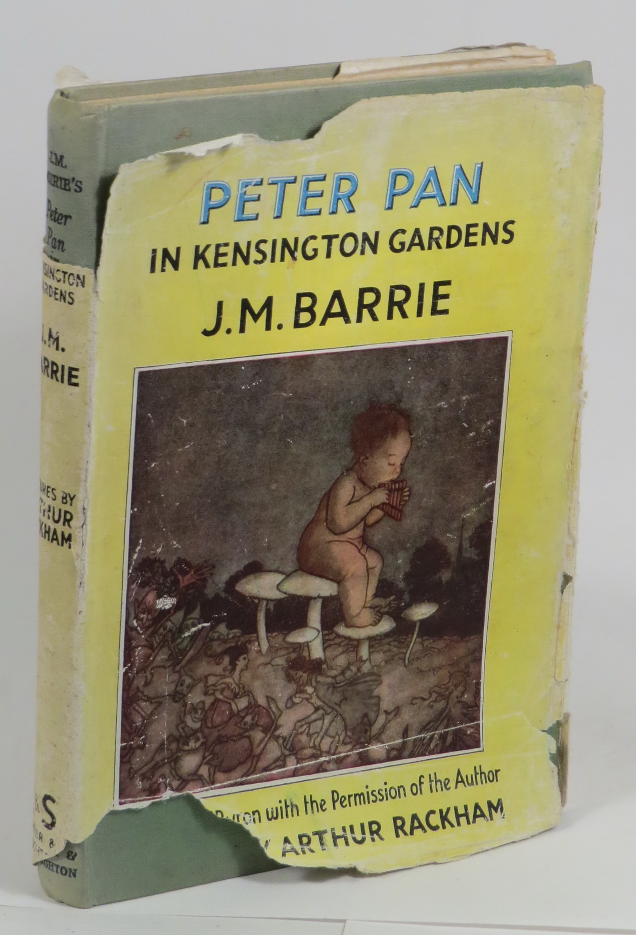 Peter Pan in Kensington Gardens Barrie, J. M.; illustrated by Arthur Rackham [Good] [Hardcover]