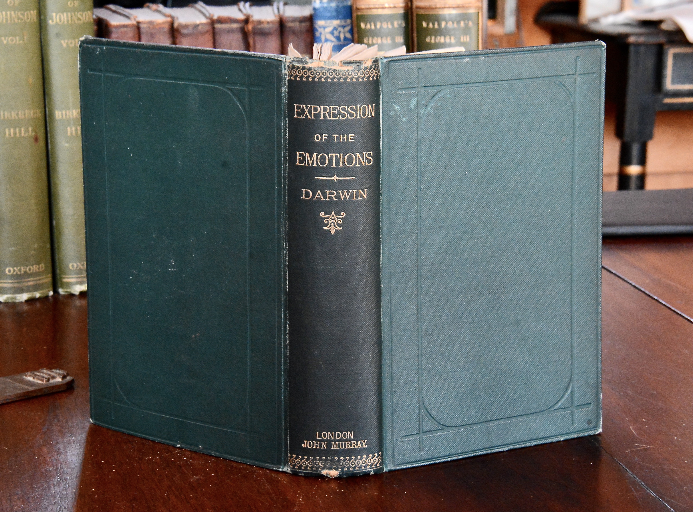 Expression of the Emotions in Man and Animals by Darwin, Charles: Good  Hardcover (1892) 2nd Edition | Douglas Park Media