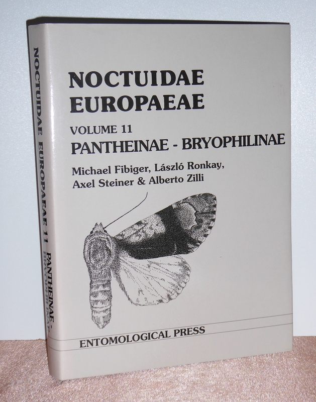 Noctuidae Europaeae. Volume 11: Pantheinae, Dilobinae, Acronictinae, Eustrotiinae, Nolinae, Bagisarinae, Acontiinae, Metoponiinae, Heliothinae, and Bryophilinae. Sprache: englisch. - Fibiger, Michael; László Ronkay; Axel Steiner; Alberto Zilli