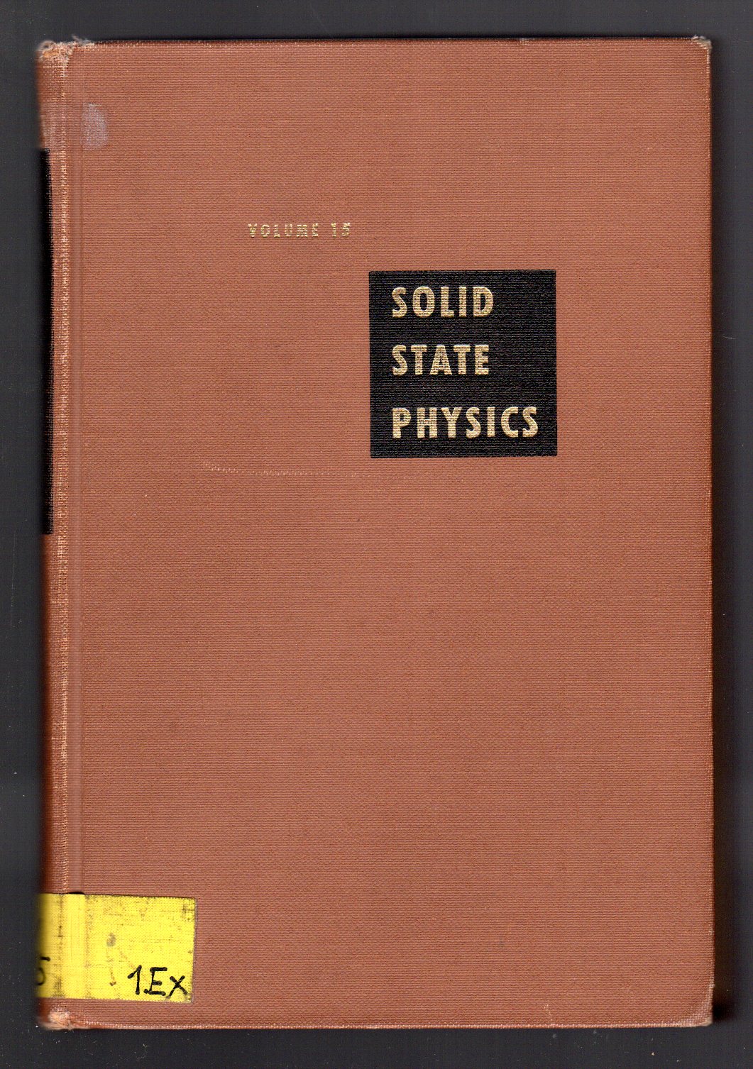 Solid State Physics Volume 15 - Seitz Frederick - Turnbull David