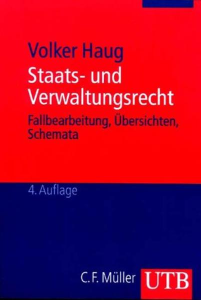 Staats- und Verwaltungsrecht. Fallbearbeitung, Übersichten, Schemata - Haug, Volker