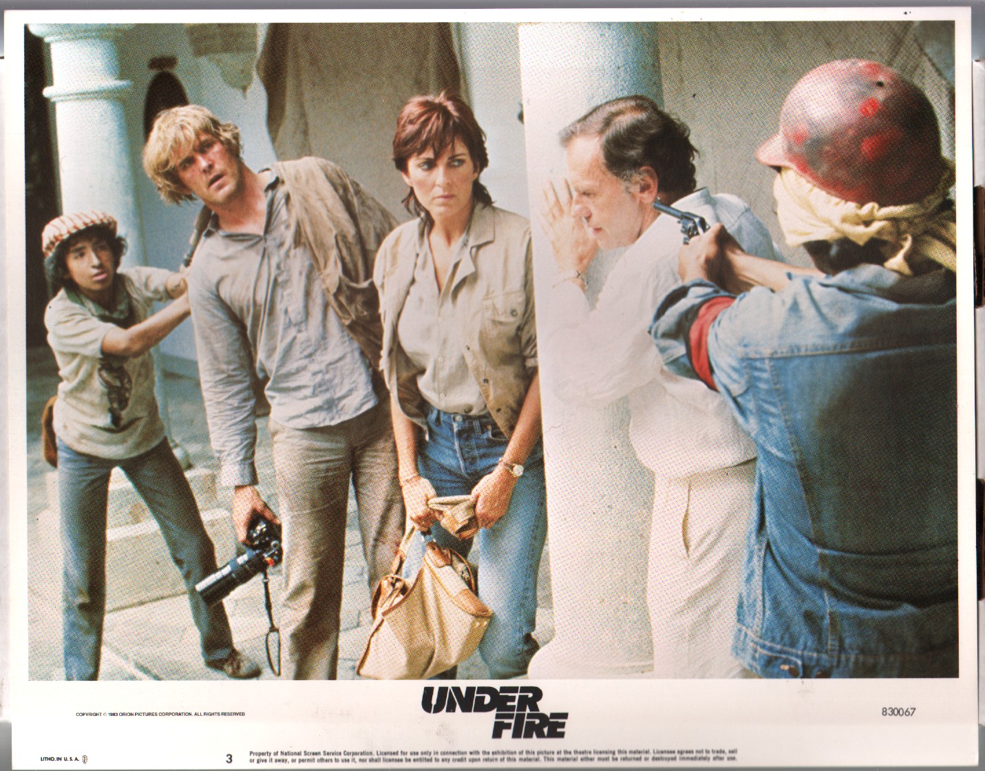 Under Fire Lobby Card 3 19 Nick Nolte Ed Harris Gene Hackman 19 Fotografia Dta Collectibles