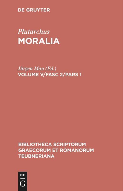 Moralia - Plutarch