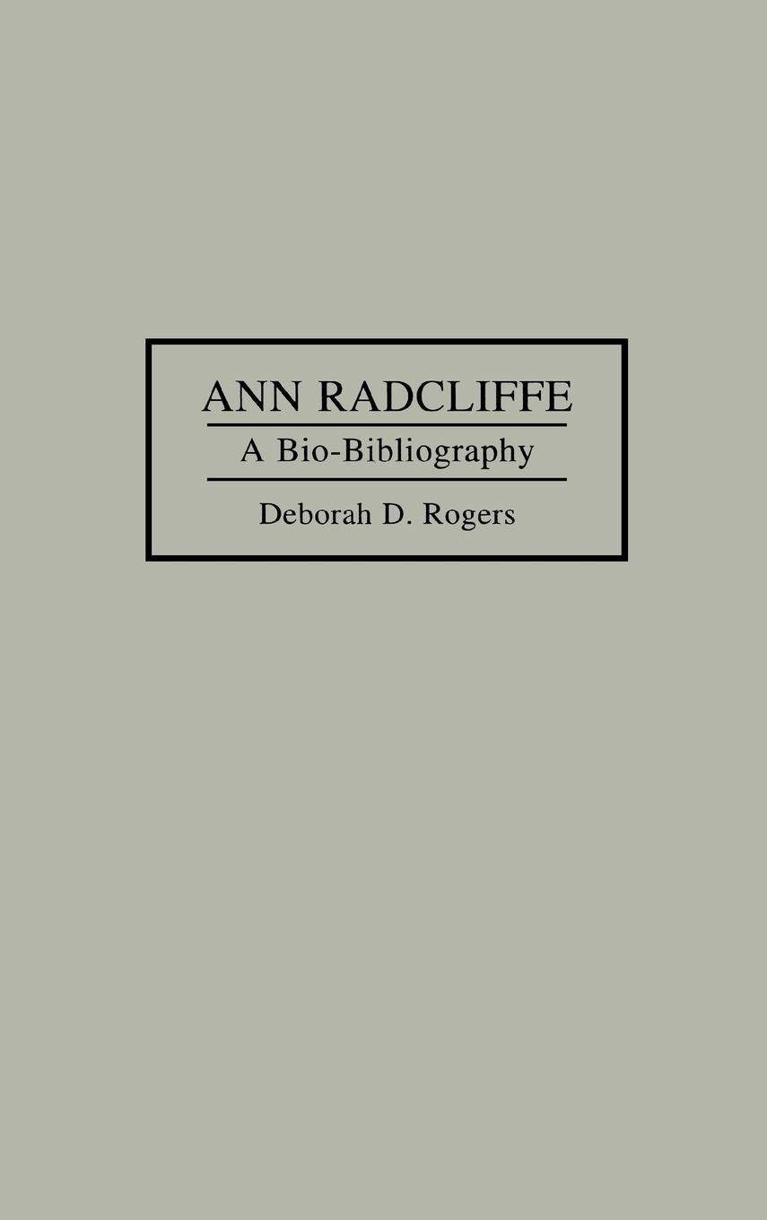 Ann Radcliffe - Rogers, Deborah