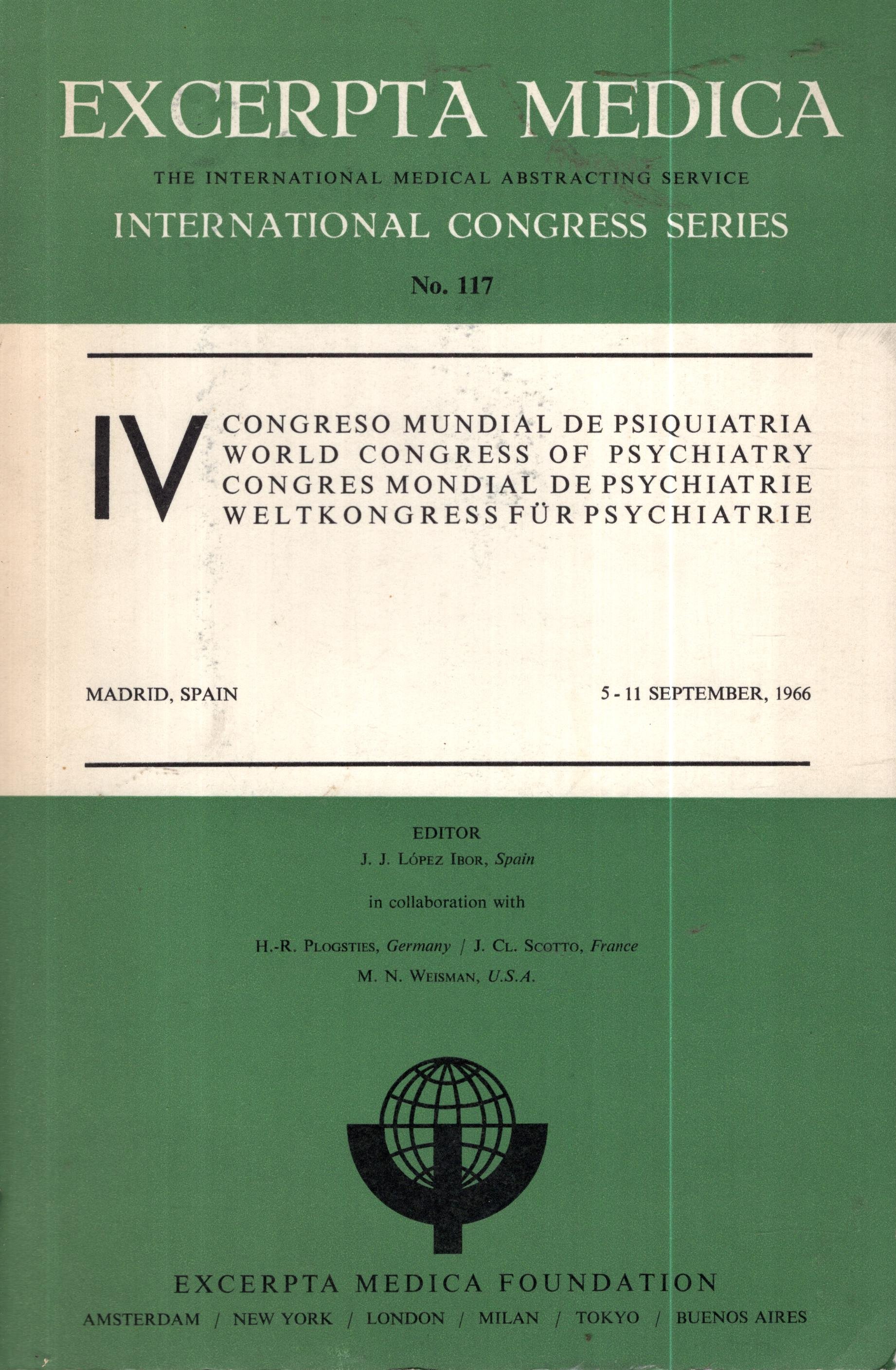 Excerpta Medica. The International Medical Abstracting Service