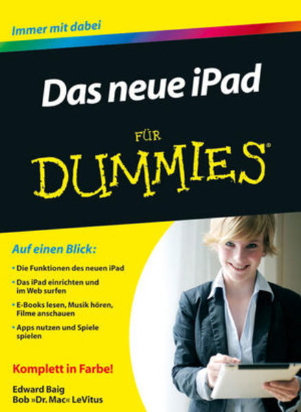 Das neue iPad für Dummies (Für Dummies) - Baig Edward, C., Bob LeVitus und Britta Kremke