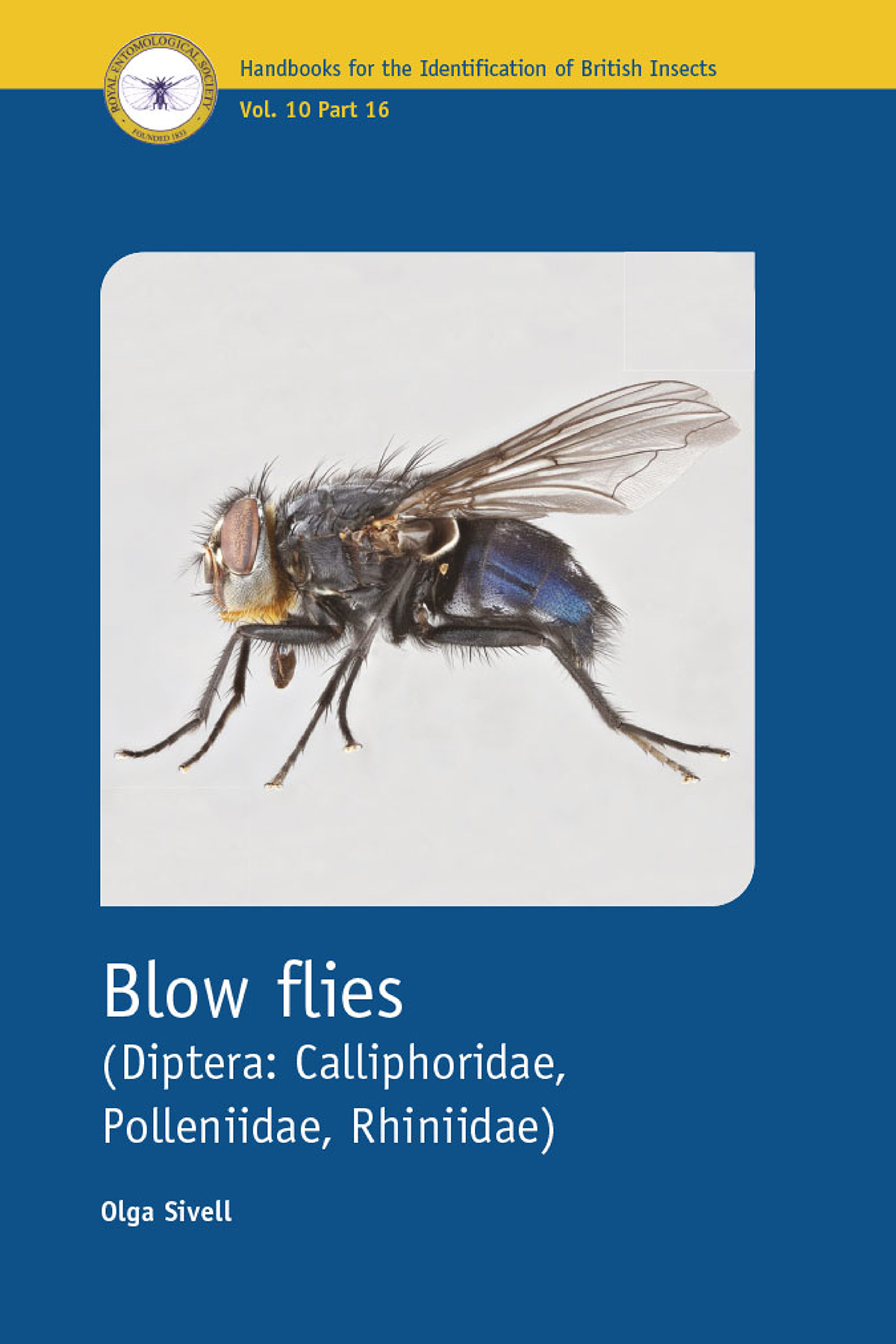 Blow flies (Diptera: Calliphoridae, Polleniidae, Rhiniidae) (Handbooks for the Identification of British Insects Vol. 10, Pt 16) - Sivell, O.