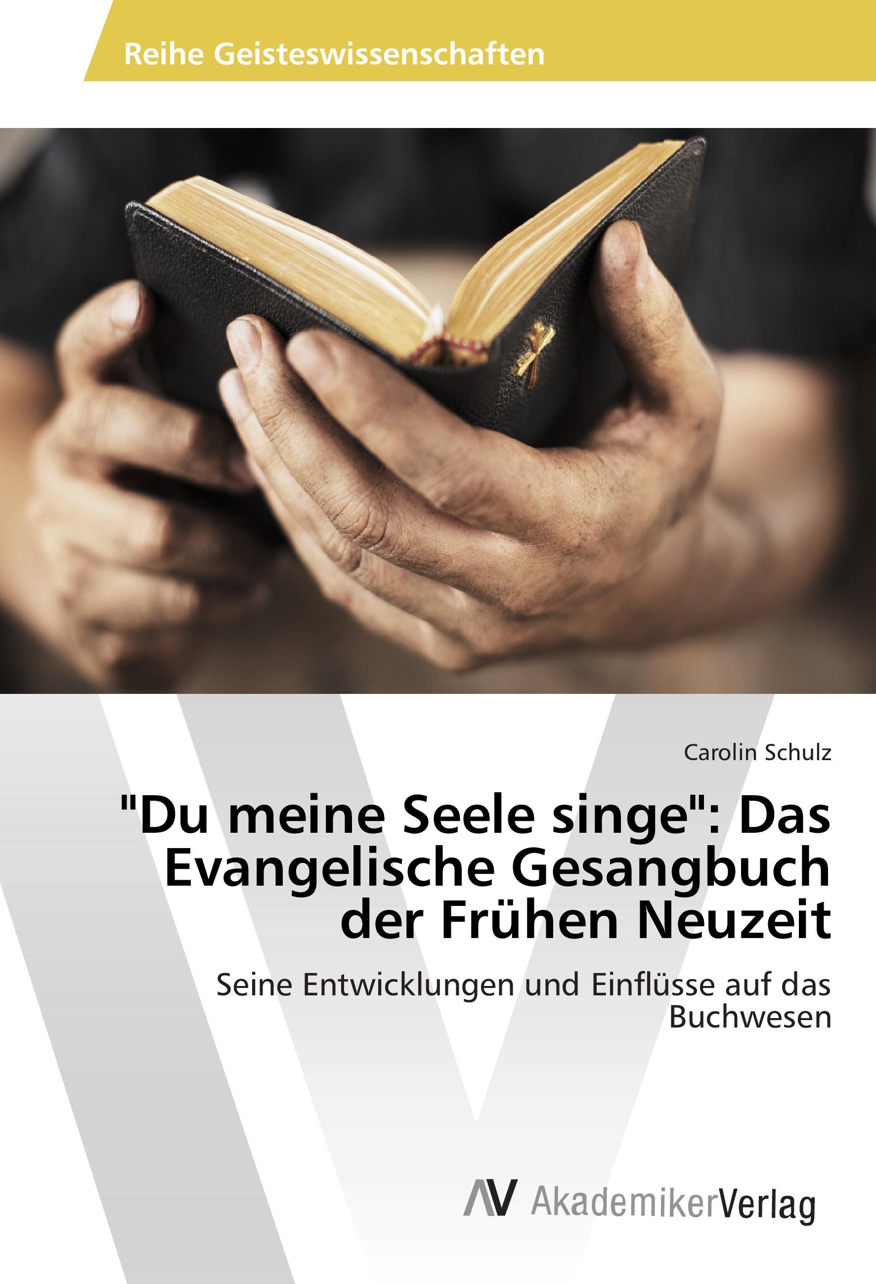 Du meine Seele singe\\ : Das Evangelische Gesangbuch der Frühen Neuzeit - Carolin Schulz