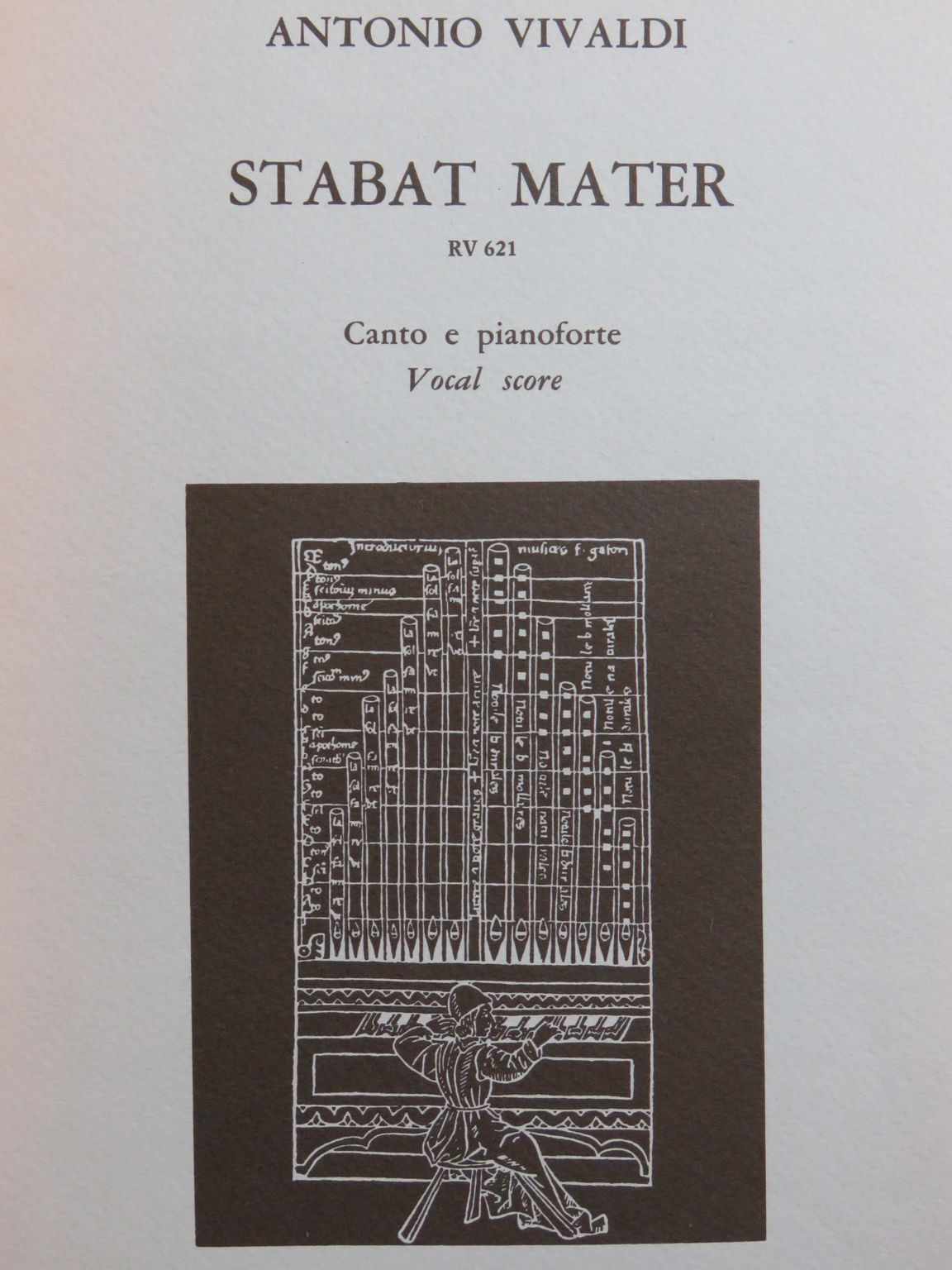 Kruiden Compatibel met thermometer VIVALDI Antonio Stabat Mater Chant Piano 1998 by VIVALDI Antonio Stabat  Mater Chant Piano 1998: Sheet&nbsp;Music | partitions-anciennes