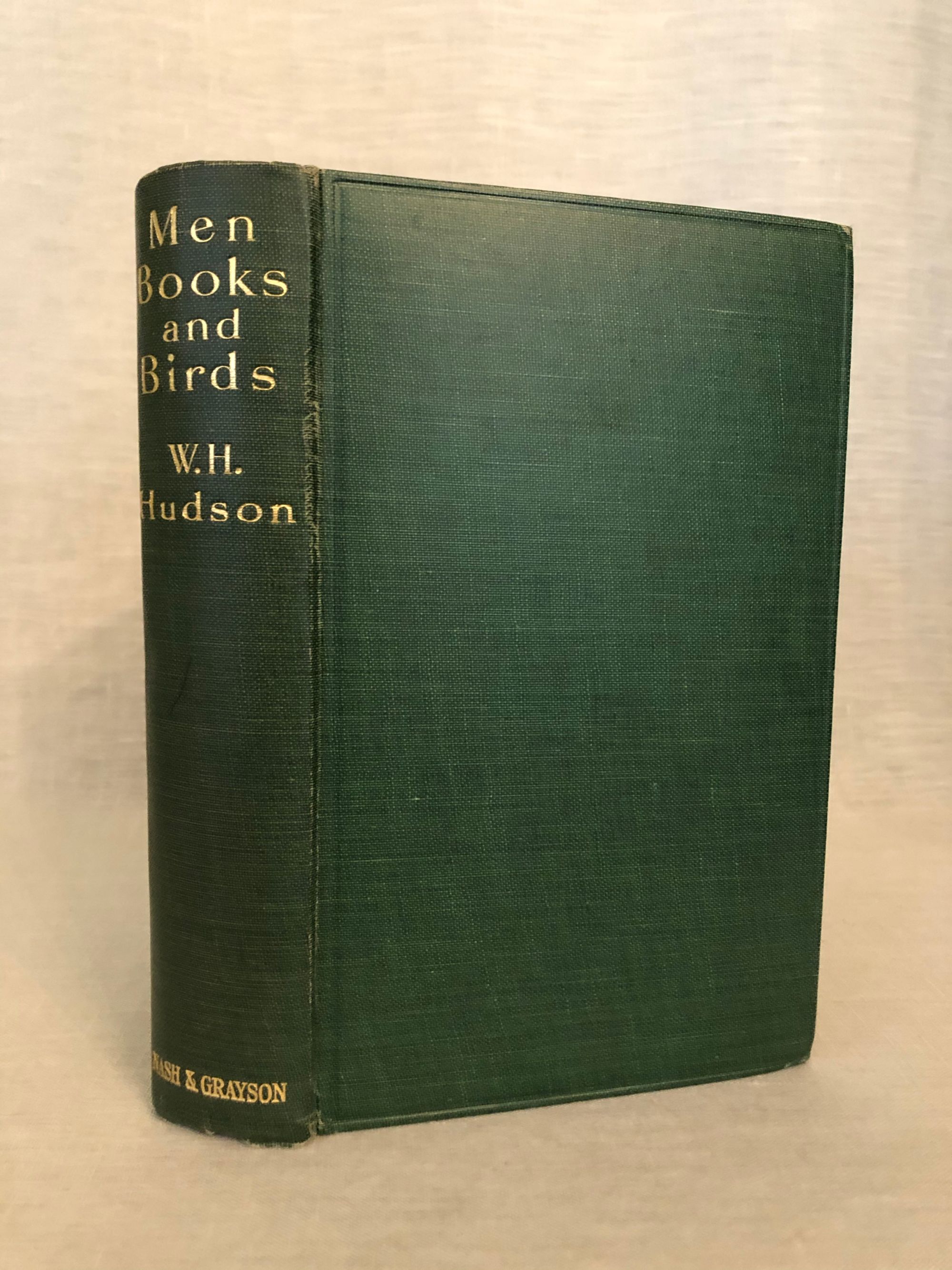 Men, Books and Birds Hudson, W.H.; Roberts, Morley (intro) [Very Good] [Hardcover]
