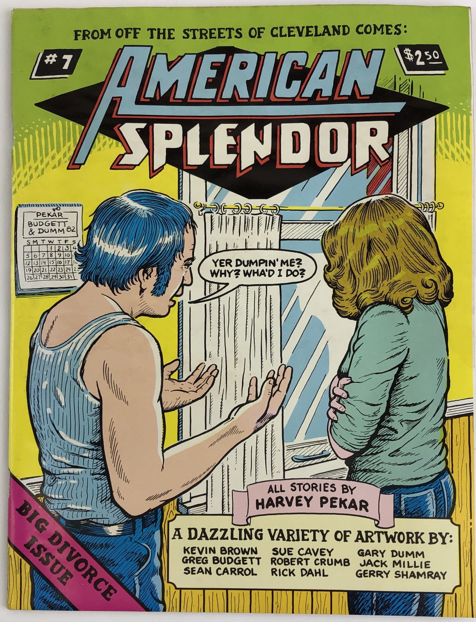 American Splendor No.7 by Pekar, Harvey: (1982) Comic | Second