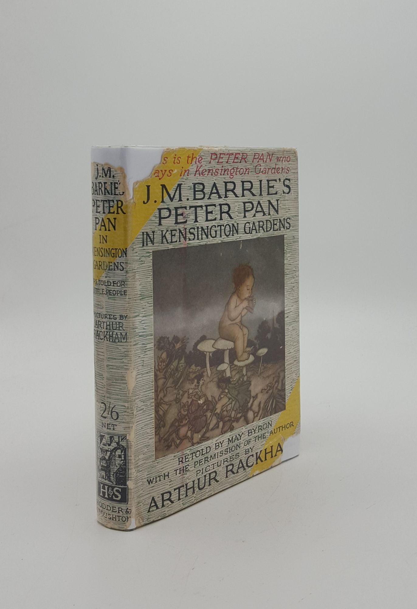 J.M. BARRIE'S PETER PAN IN KENSINGTON GARDENS Retold for Little People BYRON May, RACKHAM Arthur [ ] [Hardcover]