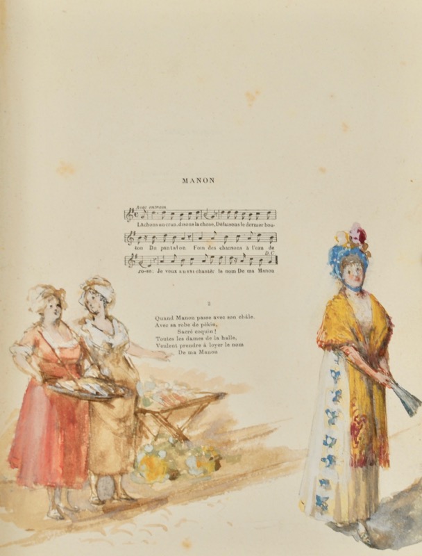 Chansons folles. NADAUD (Gustave). [ ] [Couverture rigide]