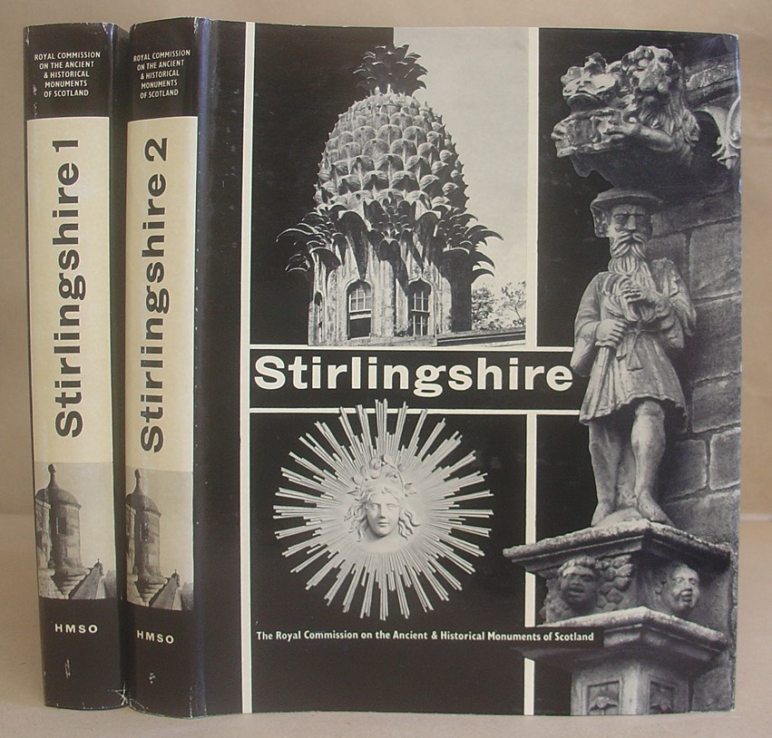 Stirlingshire - An Inventory Of The Ancient Monuments [ 2 volumes ] - Royal Commission On The Ancient And Historical Monuments Of Scotland