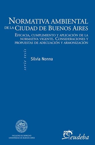 Libro Normativa Ambiental De La Ciudad De Buenos Aires De Si - Silvia Nonna