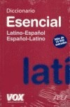 Libro Diccionario Esencial Latino - Espa_ol Espa_ol - Latino - Vox