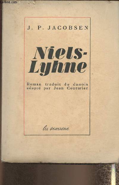 Niels-Lyhne by Jacobsen J. P.: bon Couverture souple (1946) | Le-Livre