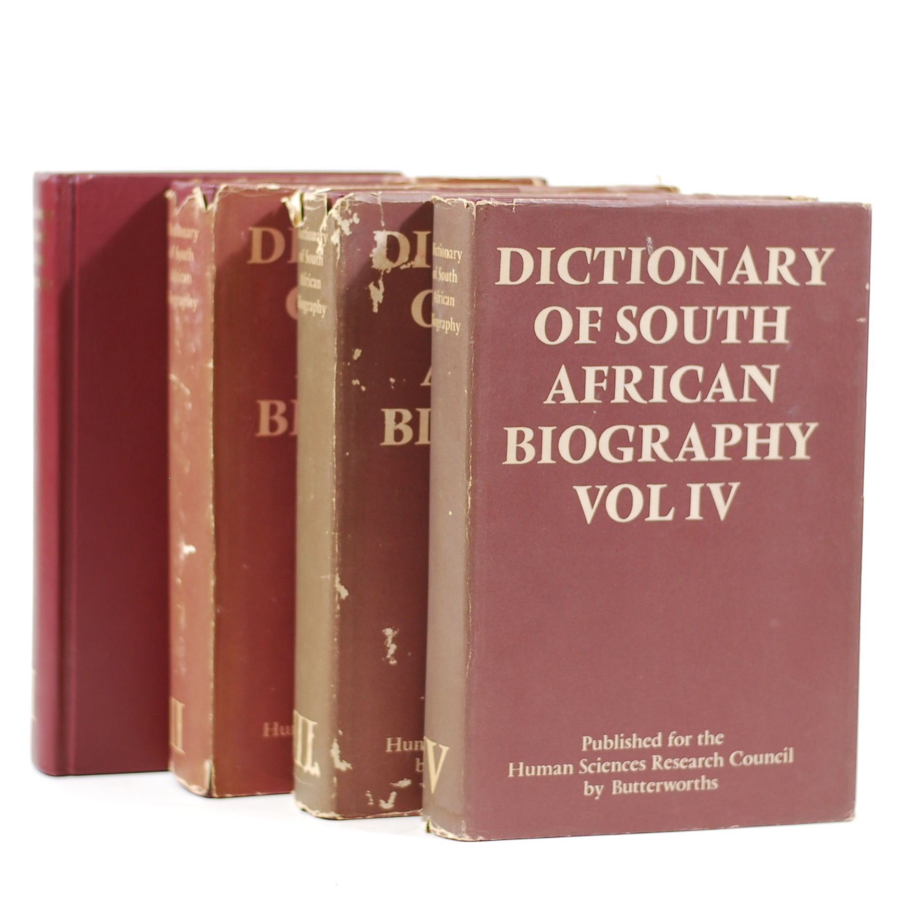 Dictionary of South African Biography. 4 Volumes - de Kock, W J (Ed)