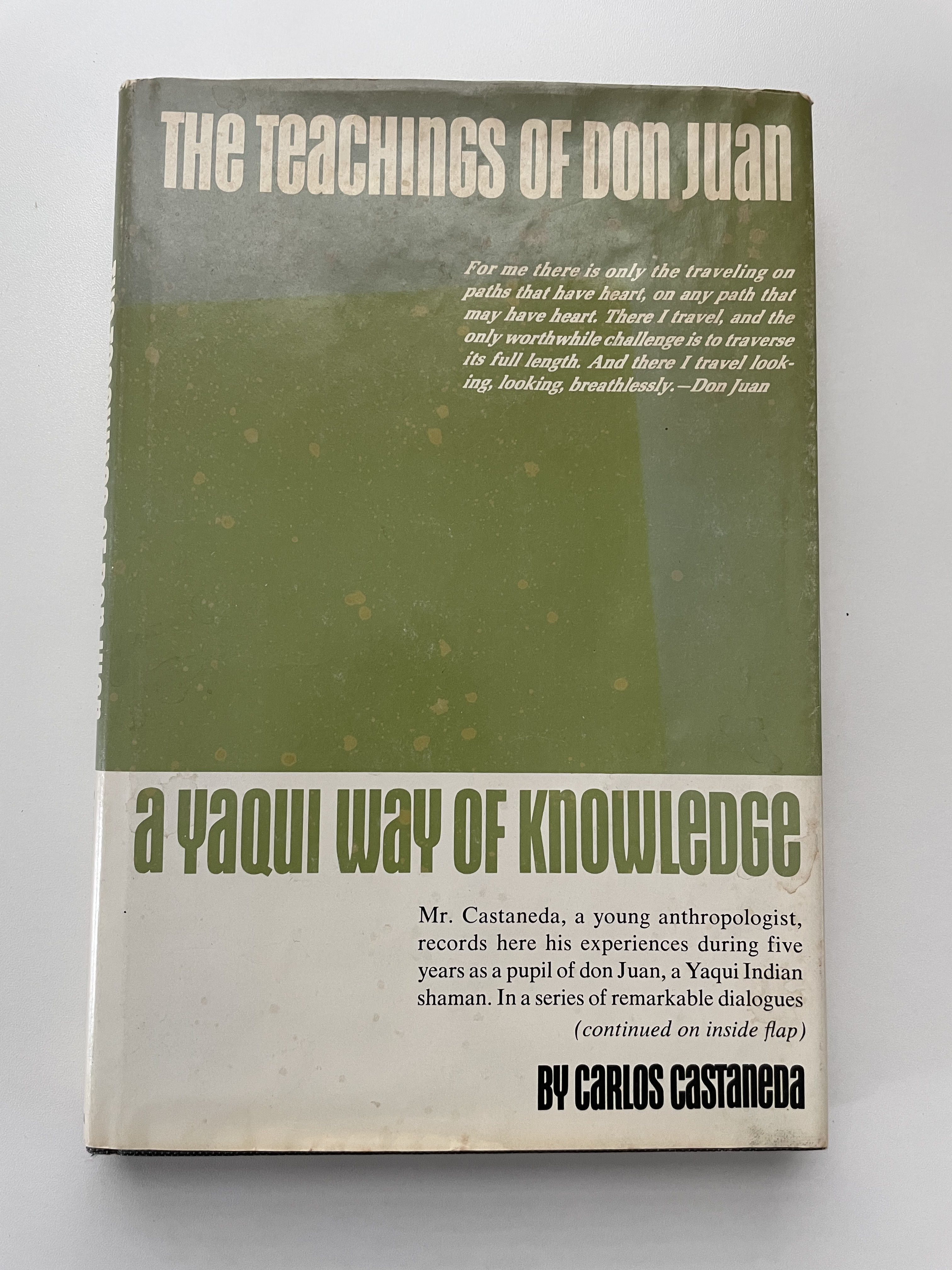 The Teachings of Don Juan Carlos Castaneda [Very Good] [Hardcover]