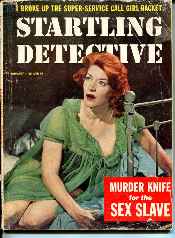 Startling Detective January 1958-True Crime-Murder of the School Girl Bride [Used - Good] [Softcover]