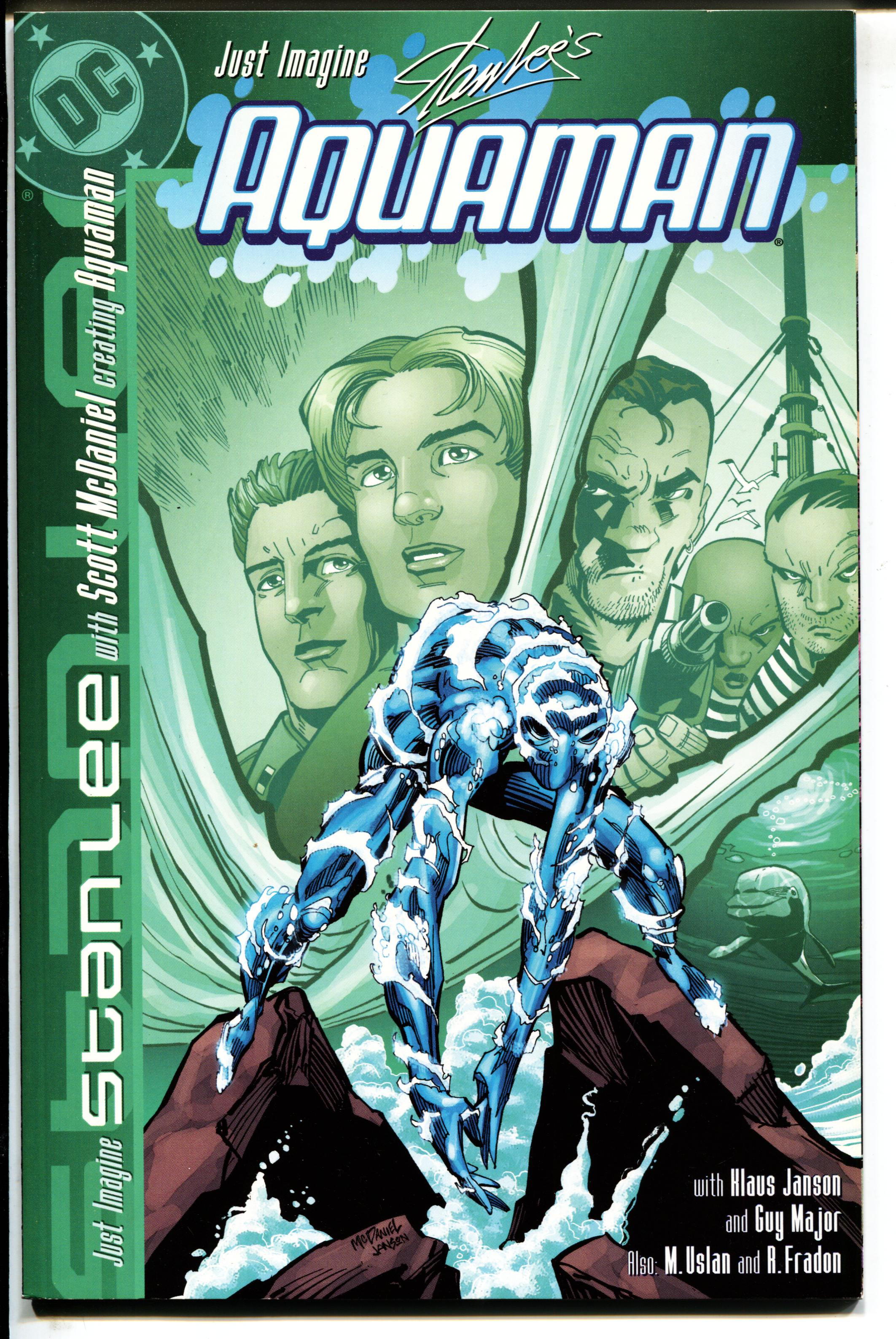 Just Imagine Stan Lee with Scott McDaniel creating Aquaman-: Comic | DTA  Collectibles