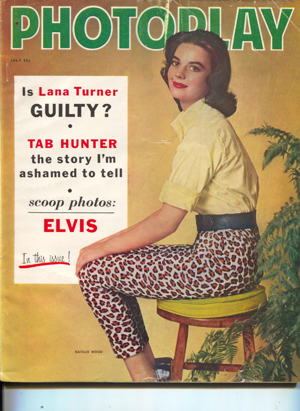 Photoplay Natalie Wood Susan Strasberg Paul Newman Lana Turner July 1958 1958 Magazine Nbsp Nbsp Periodical Dta Collectibles