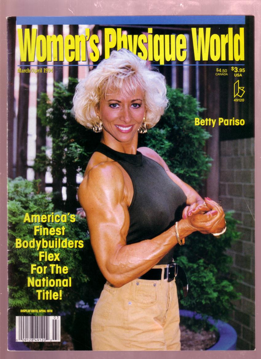 WOMEN'S PHYSIQUE WORLD MARCH 1994 BETTY PARISOPIX VF As New