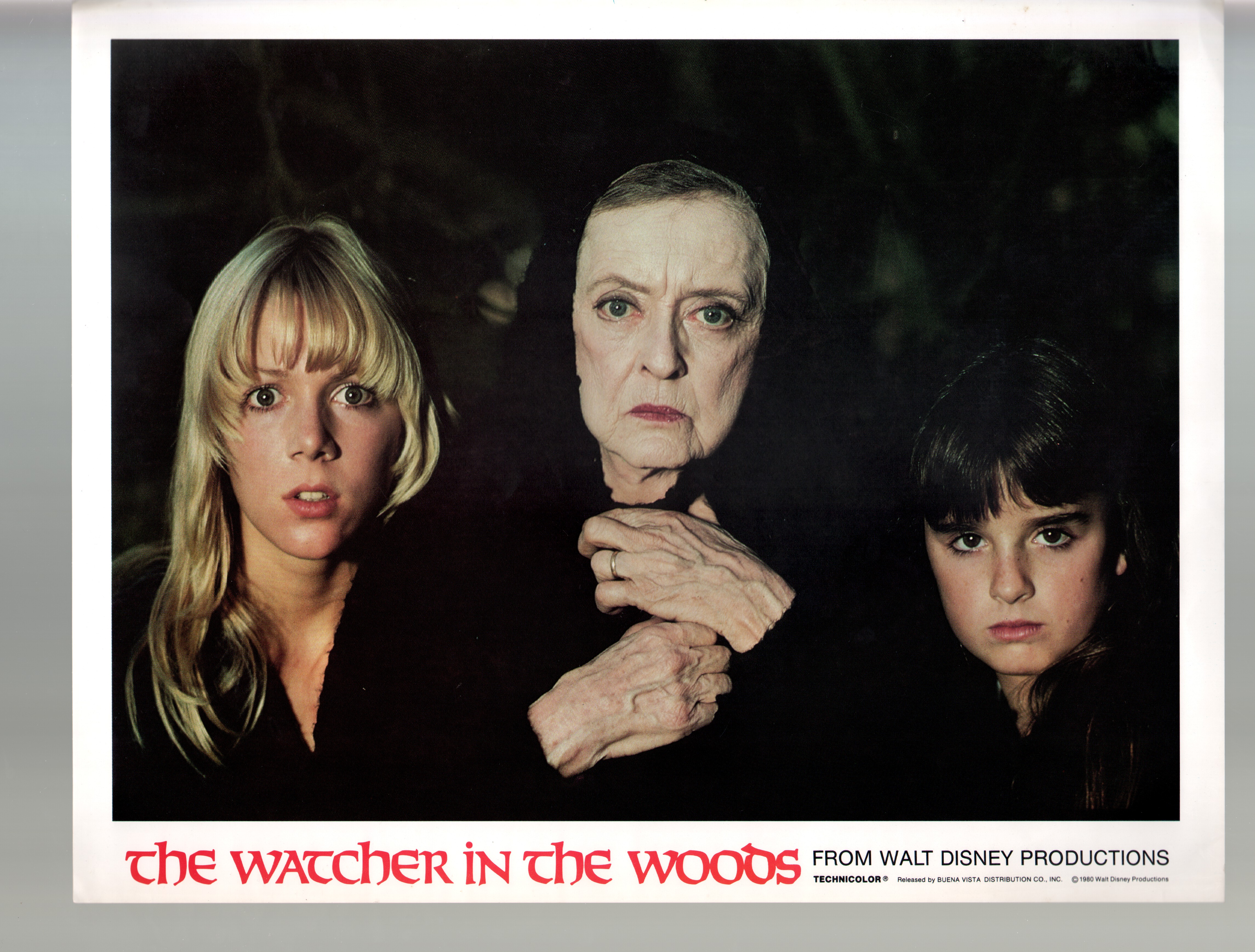 Watcher In The Woods-Lynn-Holly Johnson-Bette Davis-11x14-Lobby  Card-Disney: (1980) Photograph
