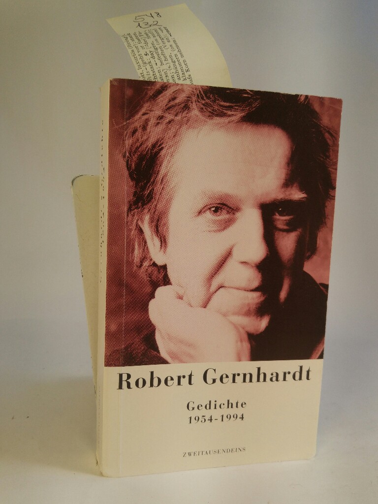 gedichte 1954 1994 von robert gernhardt ZVAB