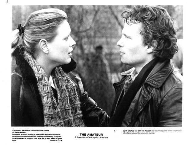 The Amateur 1981 John Savage Marthe Keller 8x10 Lobby Card 5