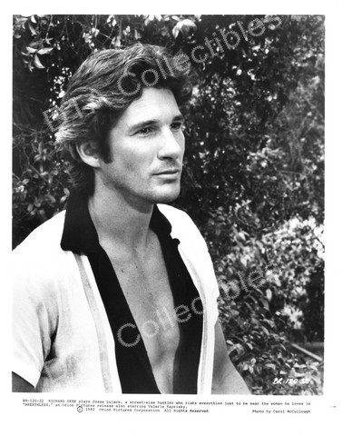 BREATHLESS-1983-RICHARD GERE-B&W-8'x10' MOVIE STILL FN: Fine  Softcover/Paperback (1983) | DTA Collectibles