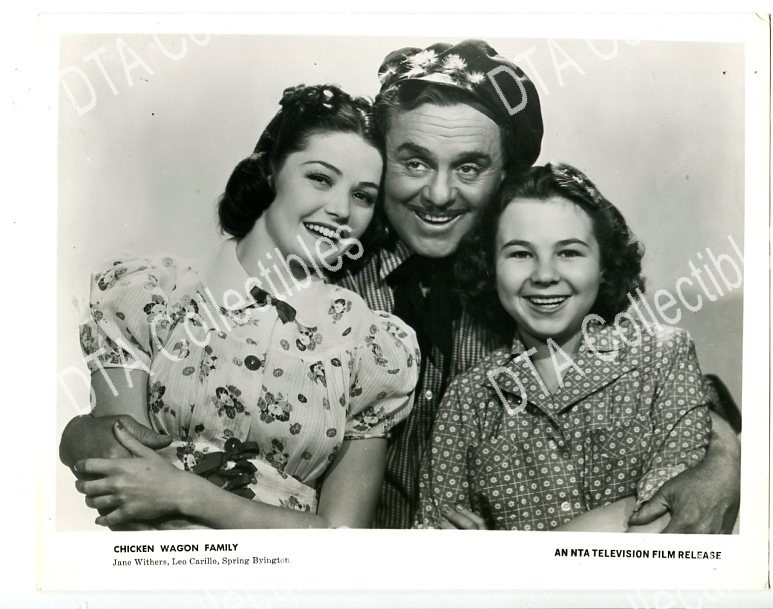 CHICKEN WAGON FAMILY-8X10 STILL-COMEDY-JANE WITHERS-MARJORIE WEAVER-LEO ...