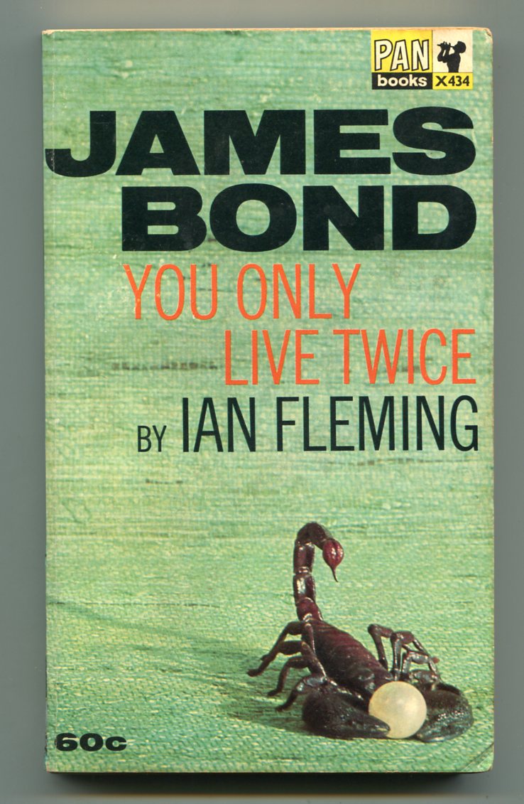 You Only Live Twice Paperback Ian Fleming Pan Books 1965 Very Good Softcover Paperback Dta Collectibles