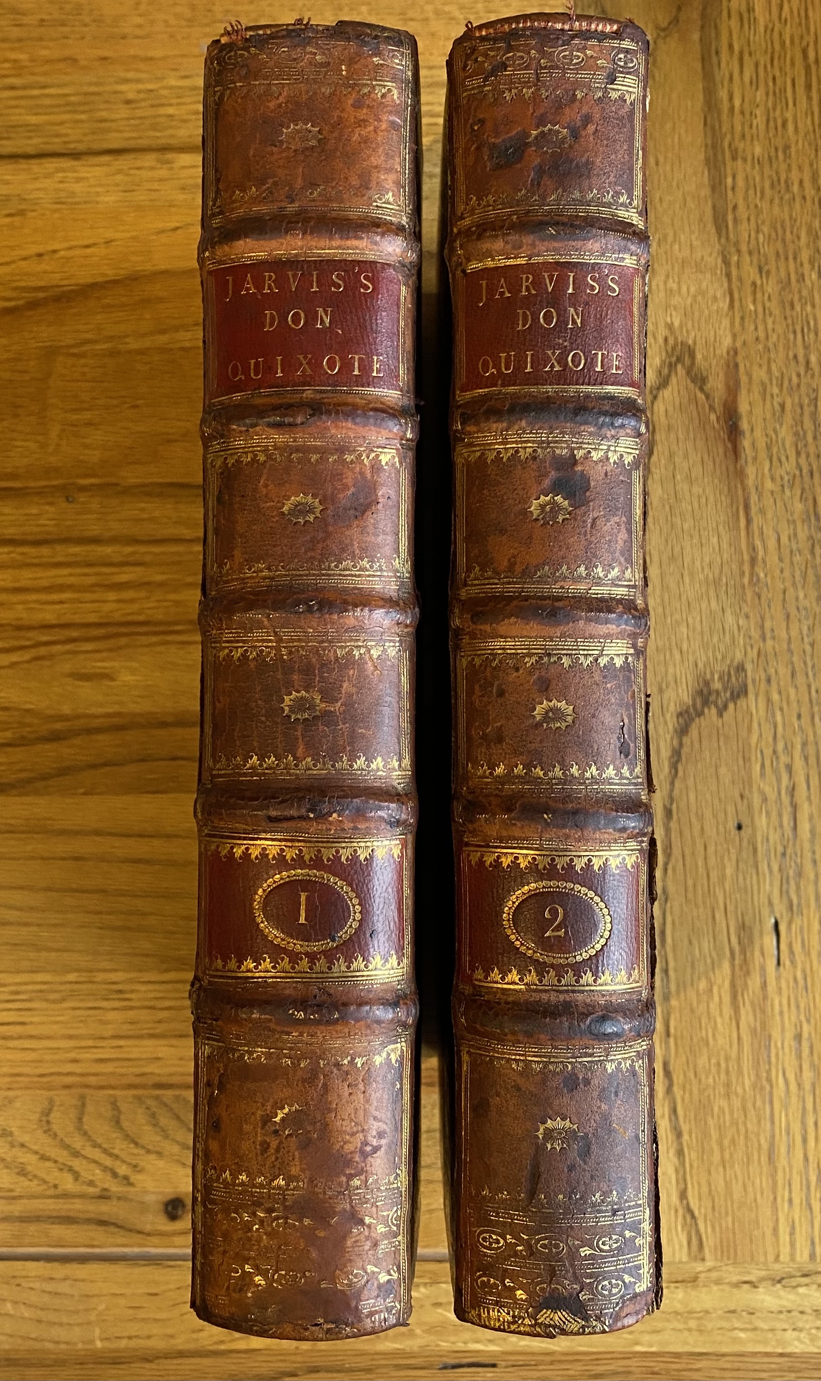 The Life and Exploits of the Ingenious Gentleman Don Quixote de la Mancha. Translated from the Original Spanish of Miguel Cervantes de Saavedra. By Charles Jarvis, Esq; In Two Volumes - Cervantes de Saavedra, Miguel