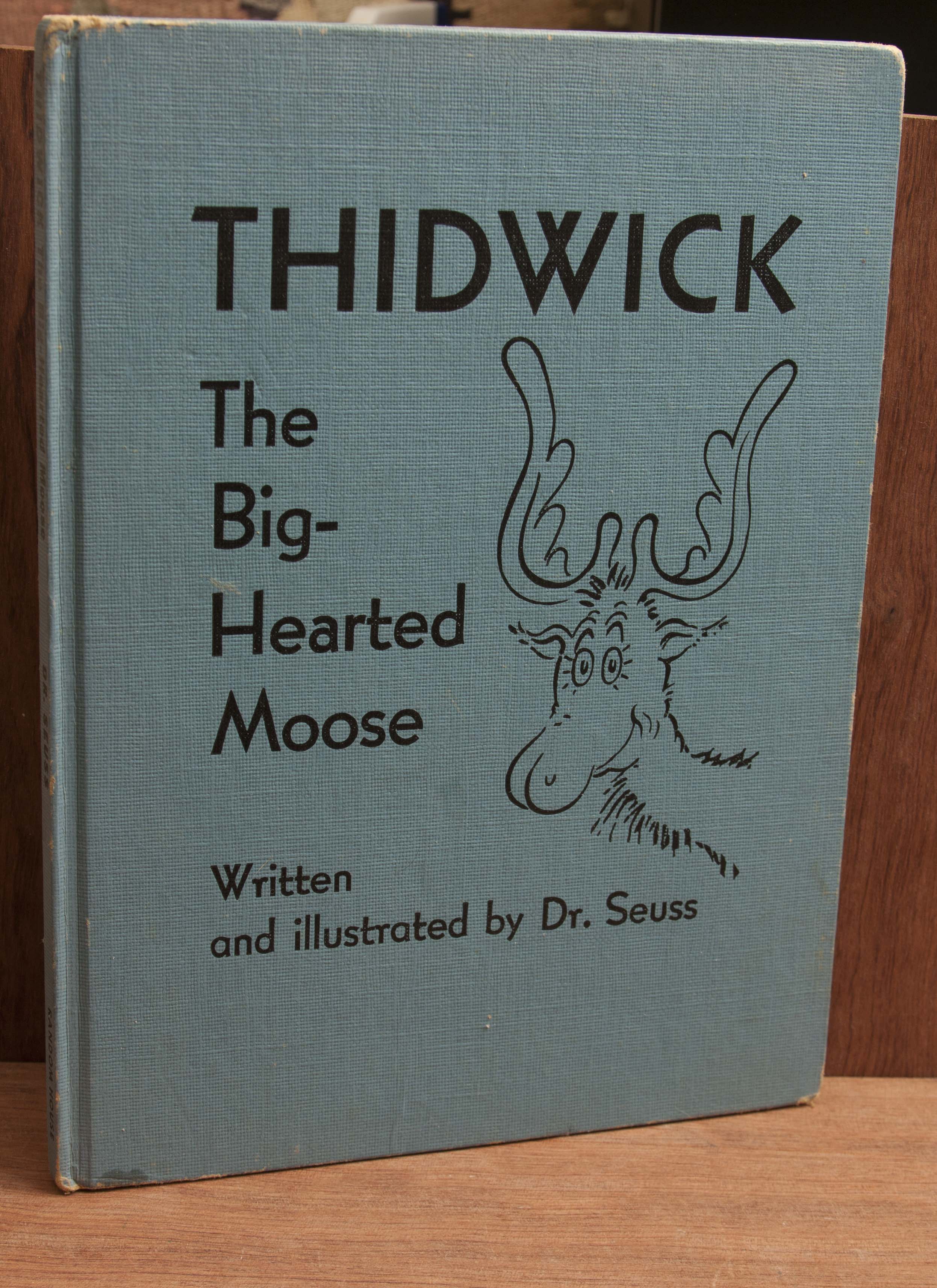 Thidwick the Big-Hearted Moose Dr. Seuss [Fair] [Hardcover]
