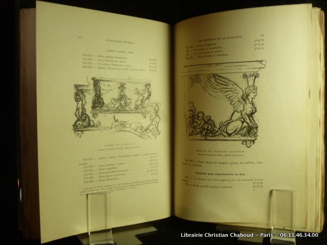 Inventaire Général du Mobilier de la Couronne sous Louis XIV