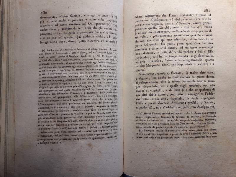 Anabasi Senofonte Testo Greco E Traduzione OPUSCOLI DI SENOFONTE TRASPORTATI DAL GRECO IN ITALIANO DA VARJ-2 TOMI