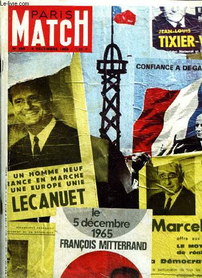 PARIS MATCH N° 869 - Ils voient s'envoler leur Asterix, La France gagne la bataille du parapluie, Six candidats pour un fauteuil, une grande première