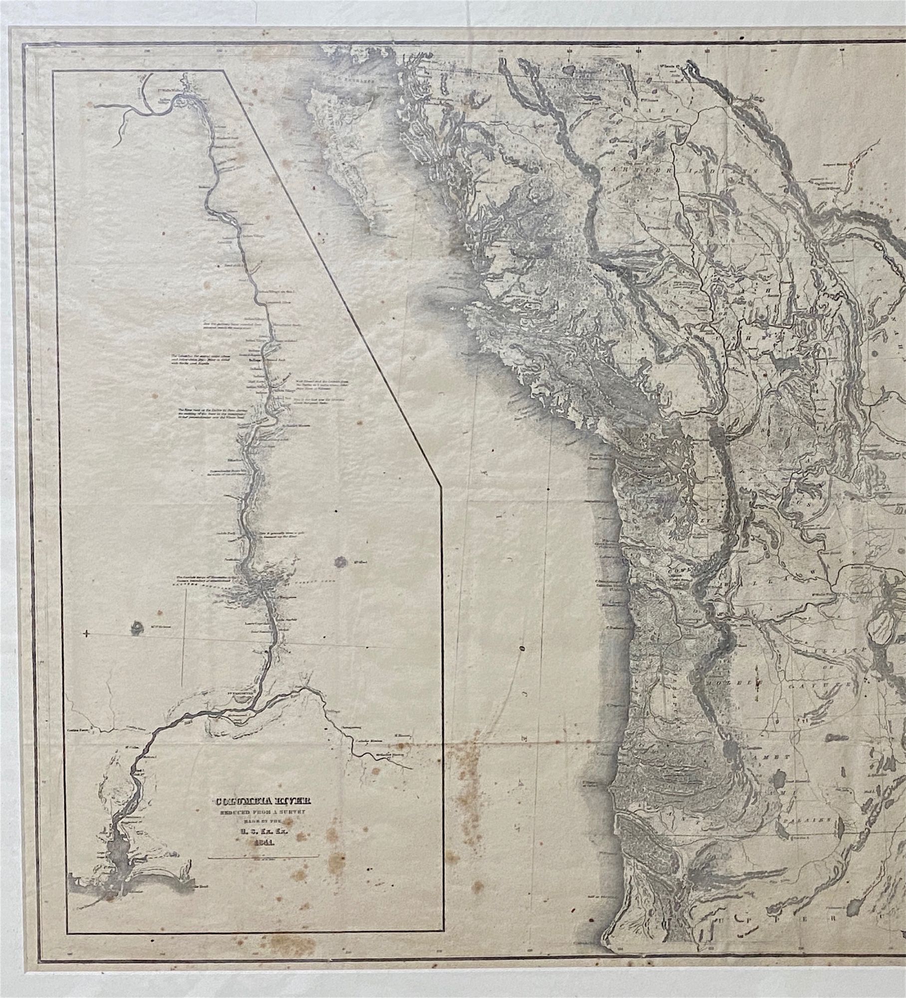 Map of the Oregon Territory by the U.S. Ex. Ex. Charles Wilkes, Esqr ...