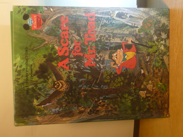 A Scare for Mr. Toad by Walt Disney Productions: Good Hardcover (1985 ...