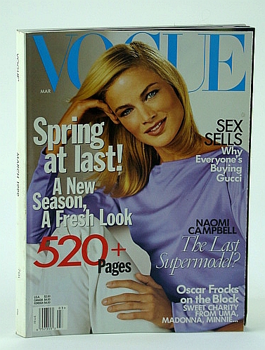 Vogue (US) Magazine, March (Mar.) 1999 - Why Everyone's Buying Gucci Multiple Contributors [Very Good] [Softcover]
