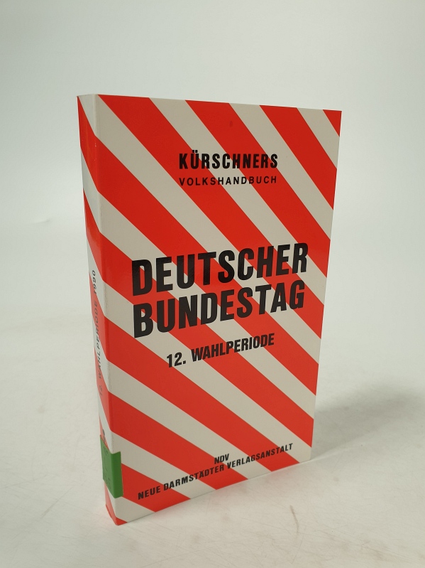 Deutscher Bundestag. 12. Wahlperiode 1990. - Deutscher Bundestag, Refarat Öffentlichkeitsarbeit,