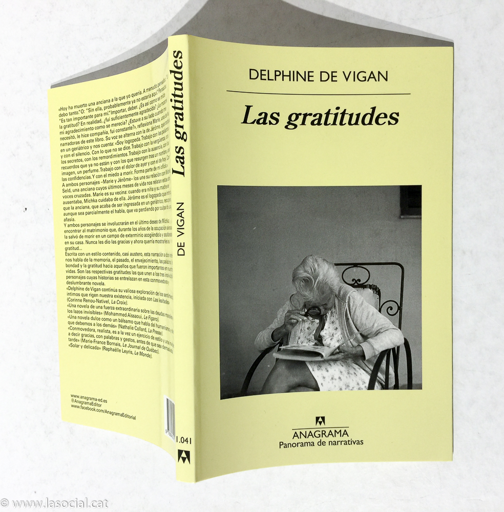 Las gratitudes (Spanish Edition): Vigan, Delphine de, Martín Sánchez,  Pablo: 9788433980830: : Books