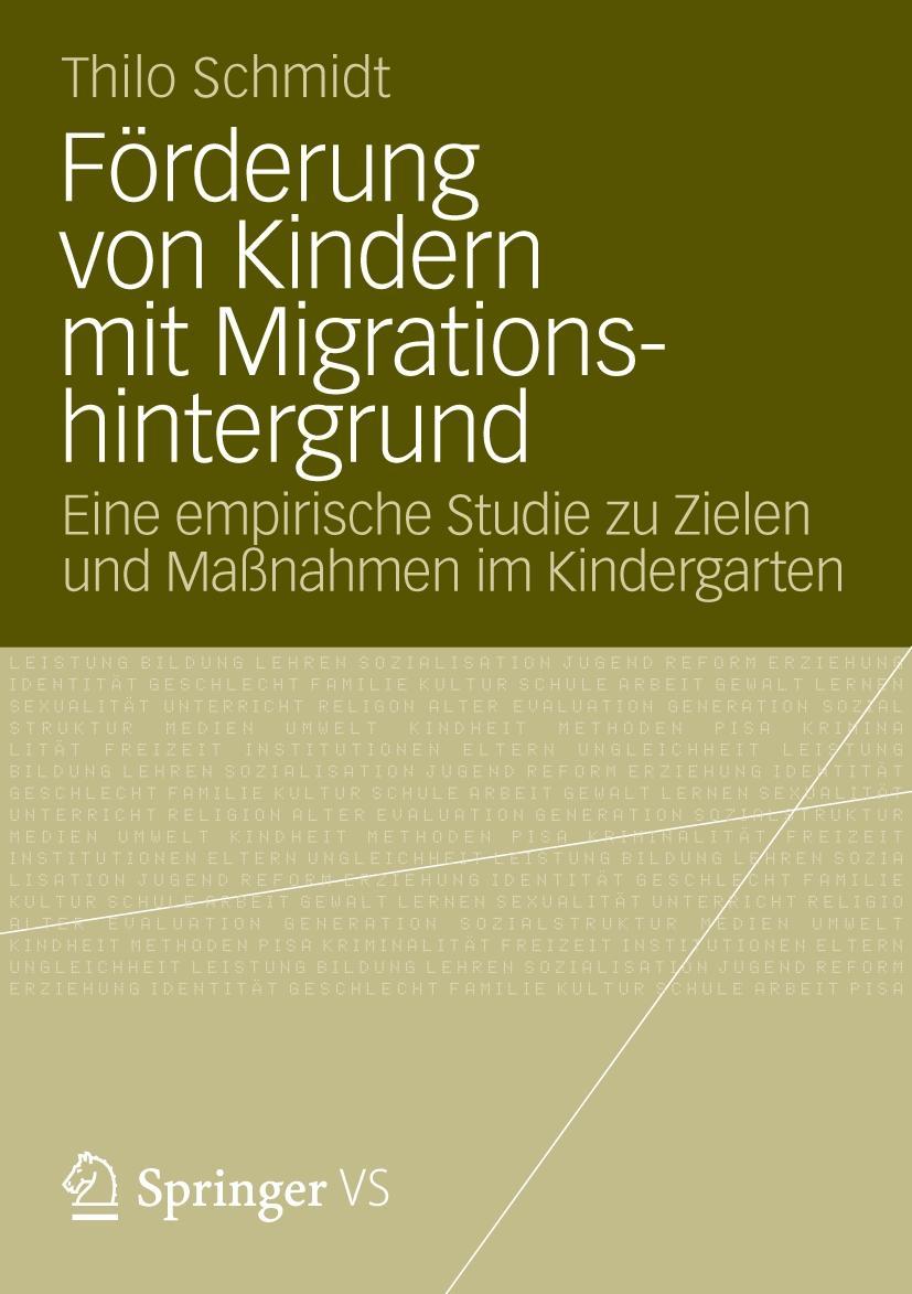 Foerderung von Kindern mit Migrationshintergrund - Thilo Schmidt