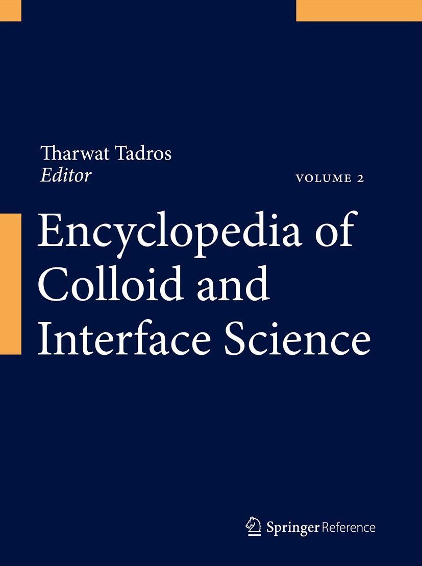 Encyclopedia of Colloid and Interface Science