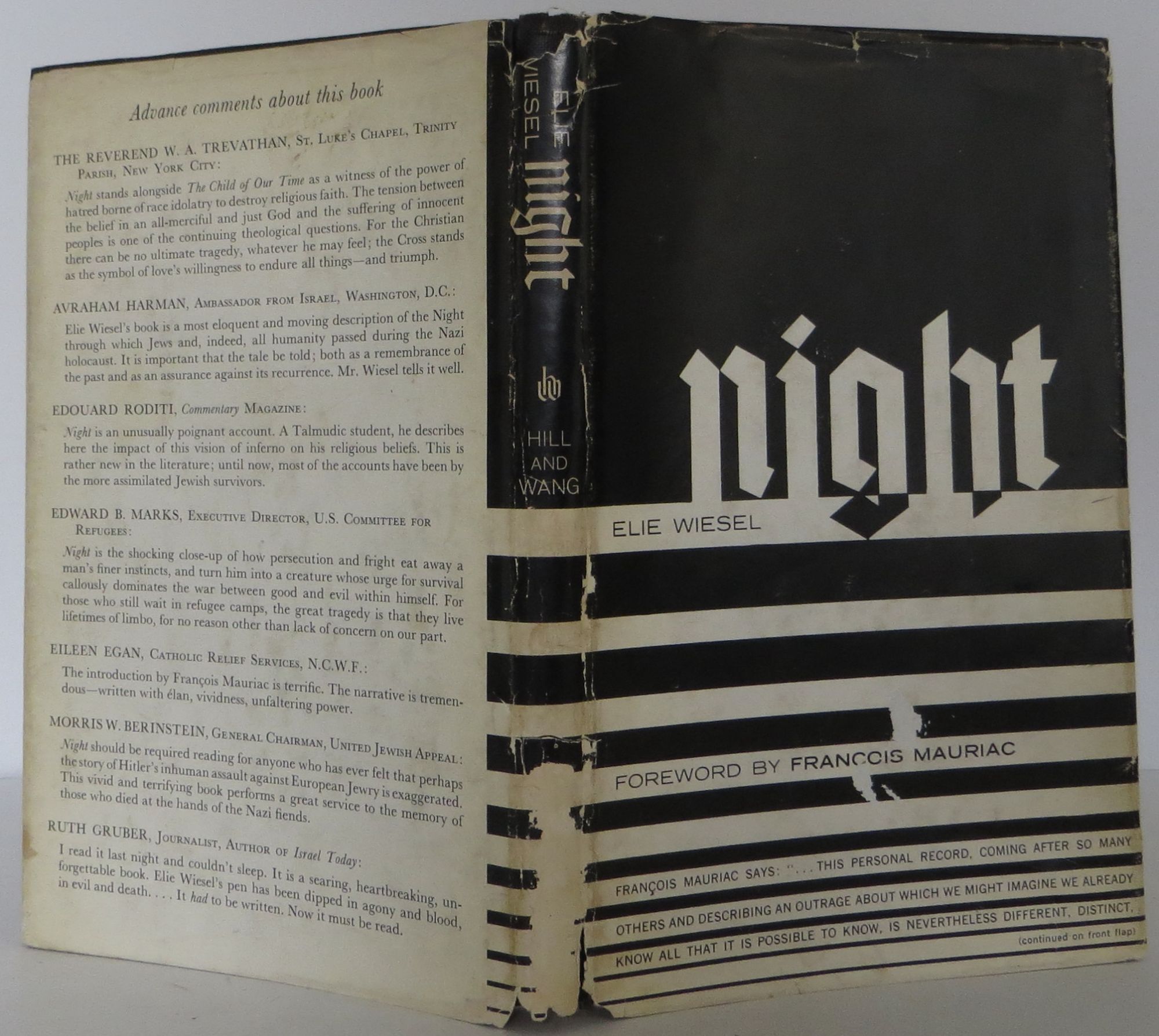 book report on night by elie wiesel