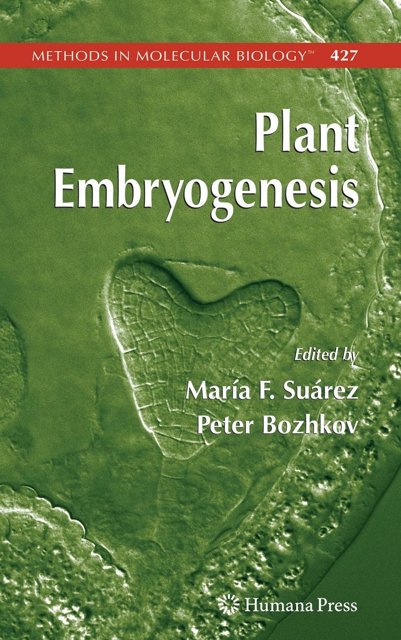 Plant Embryogenesis - Suárez, María F.|Bozhkov, Peter V.