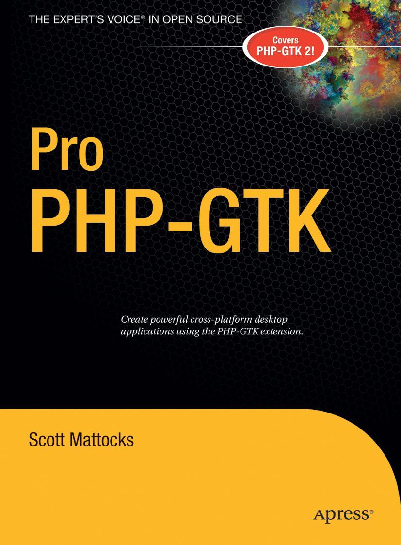 Pro Php-Gtk - Scott Mattocks